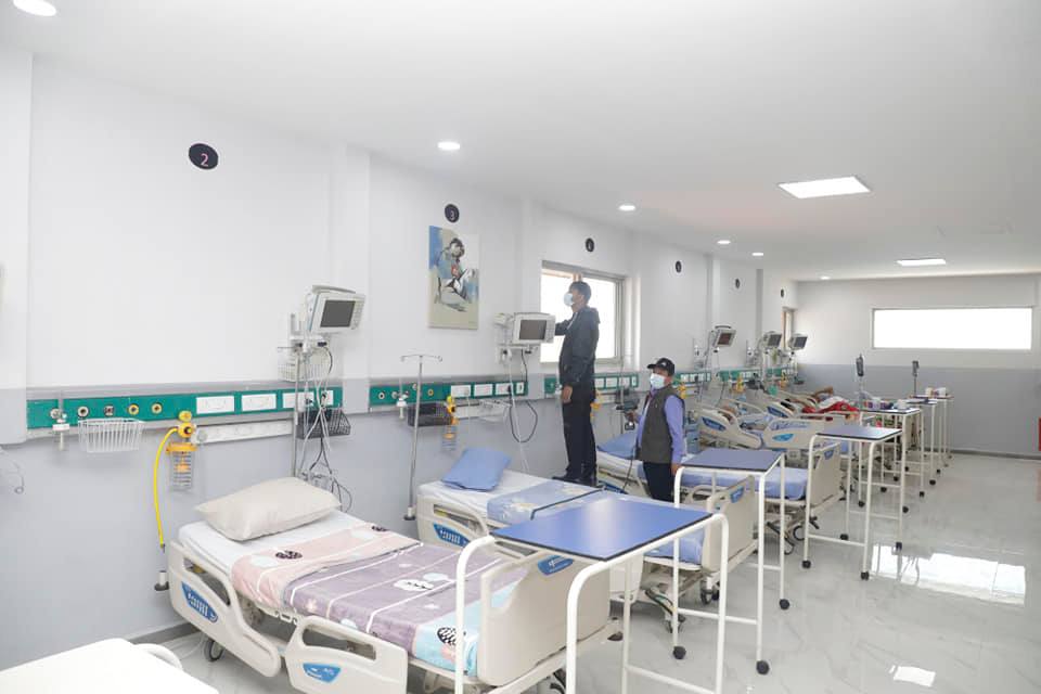 माछापुच्छ्रे बैंकद्धारा सहिद गंगालाल राष्ट्रिय हृदय रोग केन्द्रलाई सिसियु वार्ड हस्तान्तरण 