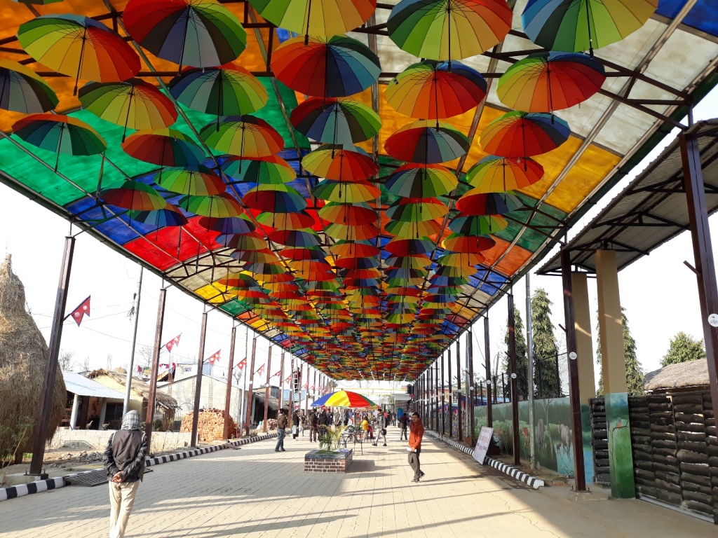 छाताले तानेको त्यो पर्यटन क्षेत्र...