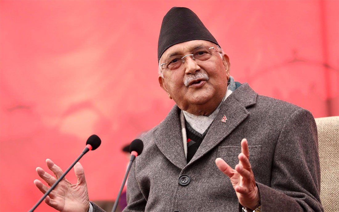 एक वर्ष आयु भएको गठबन्धनलाई ठेगान लगाउनेः अध्यक्ष ओली