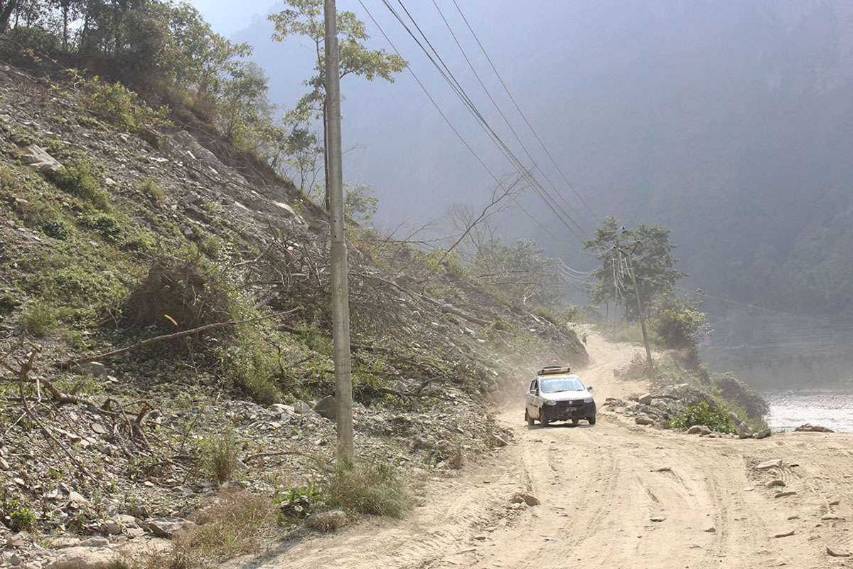 बागलुङको सडक योजना अलपत्र, योजना प्राथमिकतामा परेन 