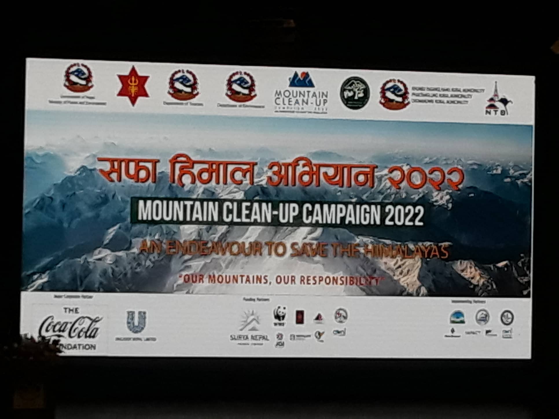 सफा हिमाल अभियान  : चारवटा हिमालबाट निकालियो झन्डै ३४ टन फोहर, १२ करोड बढी लागत खर्च