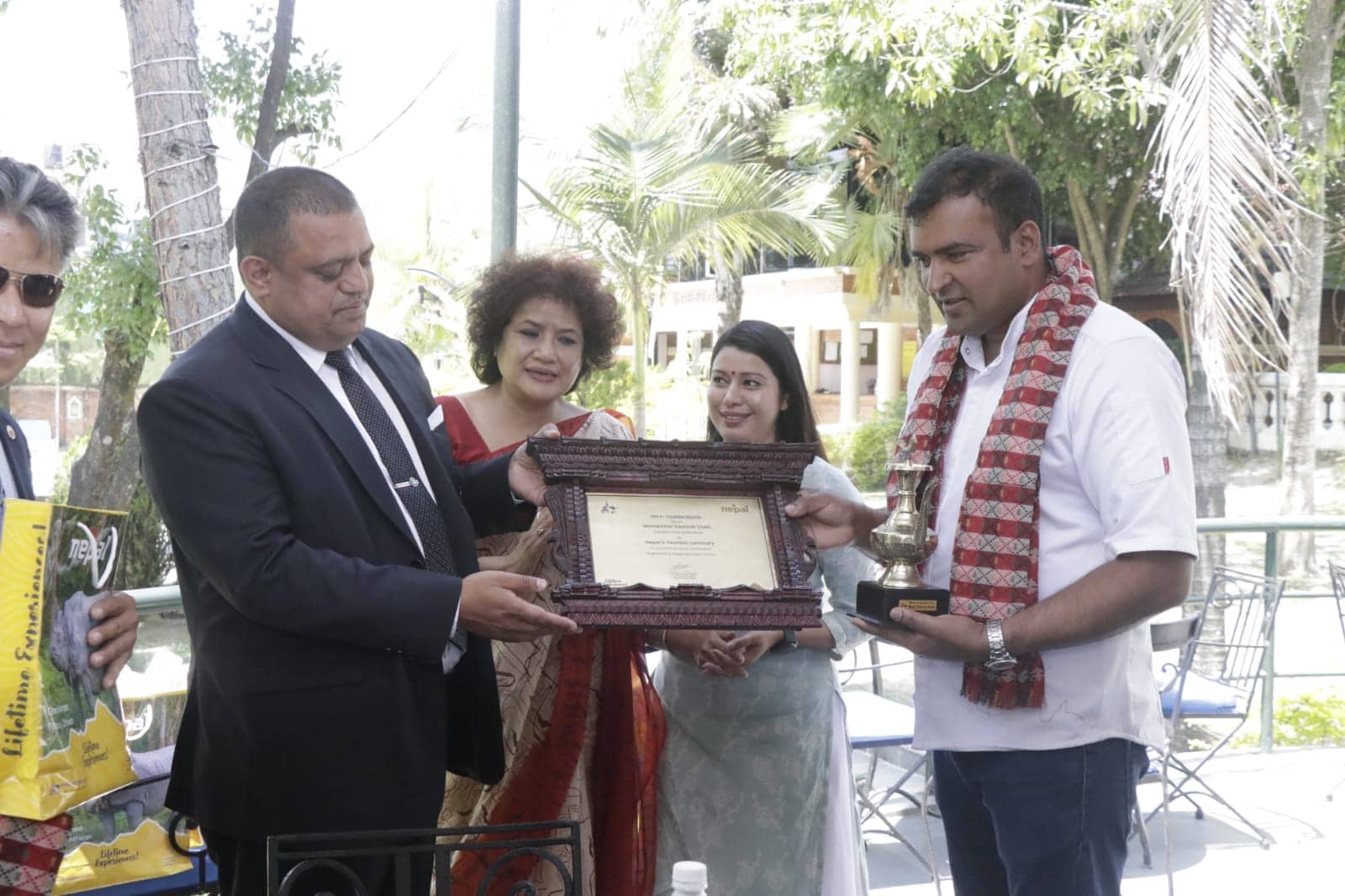 पर्यटन बोर्डद्धारा बीबीसी मास्टर सेफको टोलीलाई सम्मान