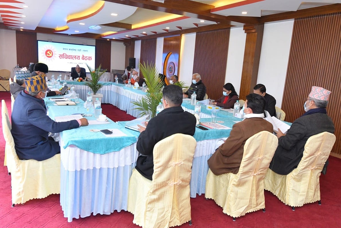 एमालेले निर्वाचनका लागि थप दवाब दिने र अन्तर्घातीलाई कार्वही गर्ने 