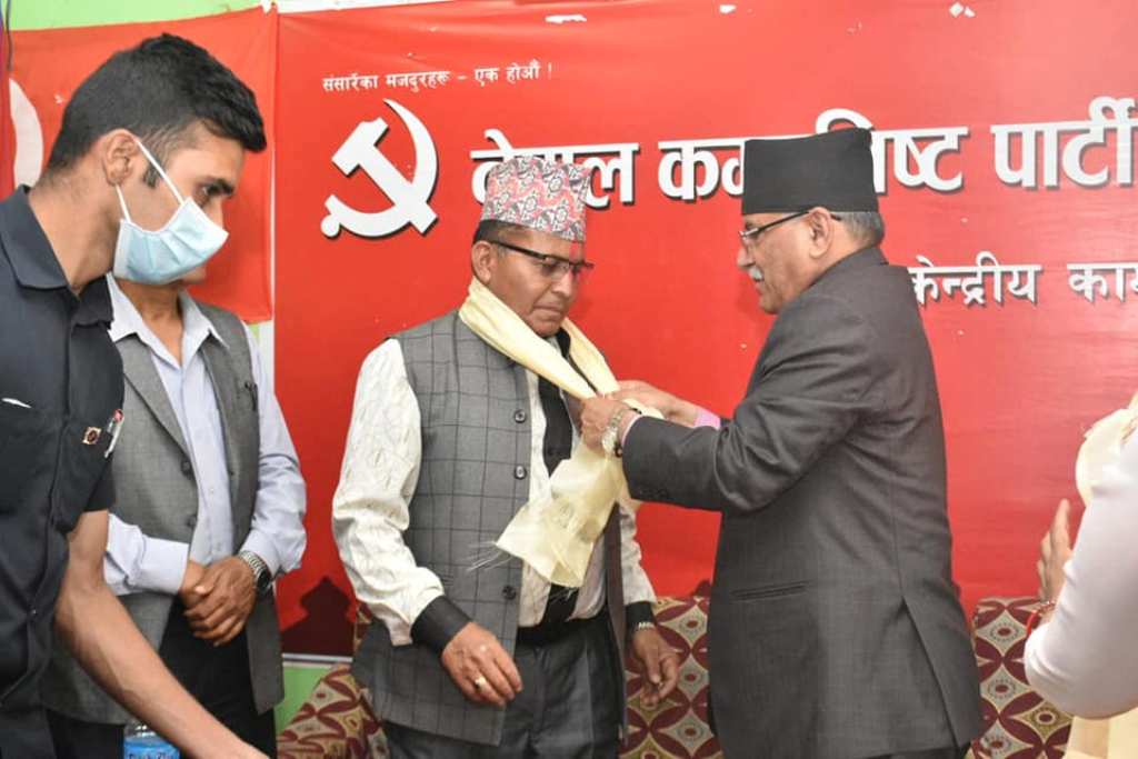 समृद्धि र आर्थिक विकासको नेतृत्वकर्ता माओवादी : अध्यक्ष दाहाल