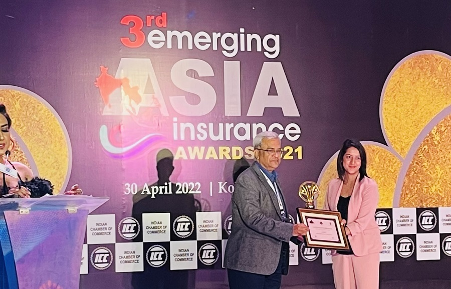 यूनाइटेड इन्स्योरेन्स ‘बेष्ट जनरल इन्स्योरेन्स कम्पनी अफ दि इयर’ अवार्डबाट सम्मानित 