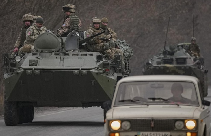 युक्रेनको आवासीय क्षेत्रमा रूसी हमला