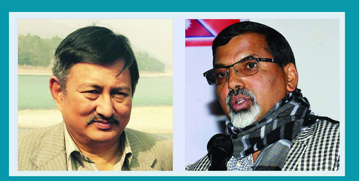 निर्वाचन लक्षित बजेटबारे अर्थमन्त्री शर्मा र गृहमन्त्री खाँणबीच छलफल 