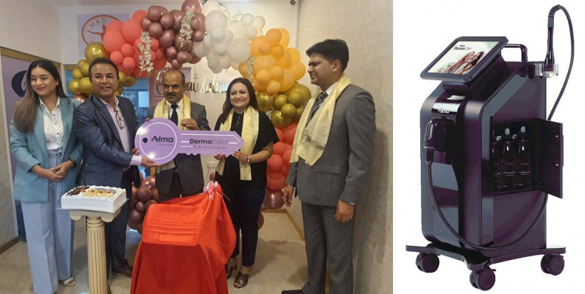 नर्भिकले भित्र्यायो डर्मा क्लियर मसिन