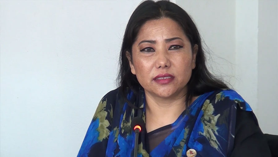  मन्त्रालयले राखेको बिदाइ कार्यक्रममा मन्त्री झाँक्रीको भावुकता