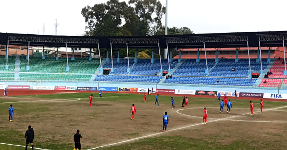 ए डिभिजन लिगः जाउलाखेल र सङ्कटाको खेल बराबरीमा टुङ्गियो