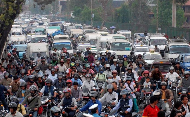 ट्राफिक जामका कारण उपत्यकामा वार्षिक रु एक खर्ब १६ अर्बको क्षति