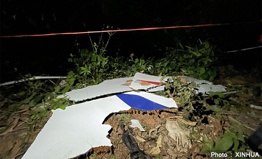 विमान दुर्घटना भएको २० घण्टासम्म जीवित फेला पार्न सकिएनः चीन