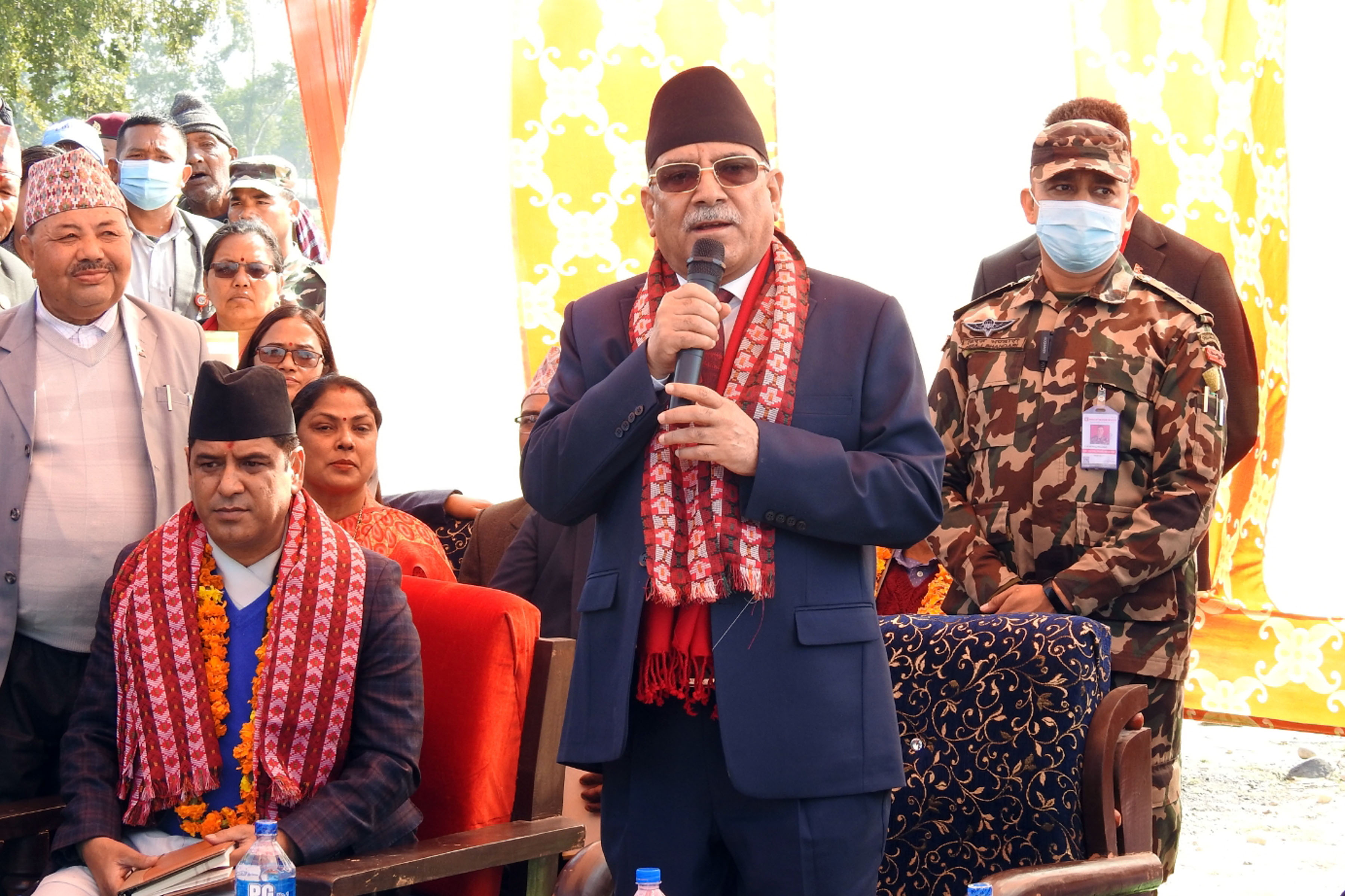 सुख्खा बन्दरगाह त्रिदेशीय साझेदारीको रणनीतिअनुसार निर्माण हुने : प्रधानमन्त्री