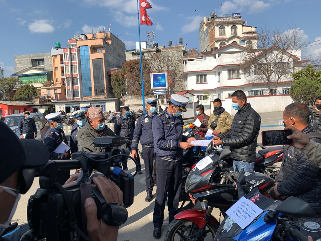 हराएर माया मारेको बाइक पाएपछि ...