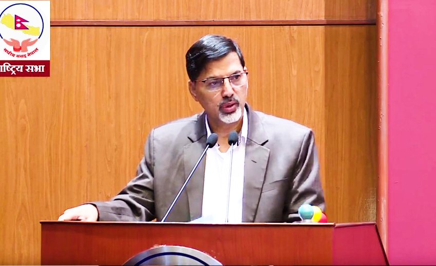 राष्ट्रियसभामा अर्थमन्त्रीद्वारा प्रि-बजेट छलफलसम्बन्धी प्रस्ताव पेस