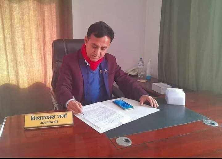 कांग्रेस महामन्त्री शर्माको स–परिवारलाई कोरोना संक्रमण 