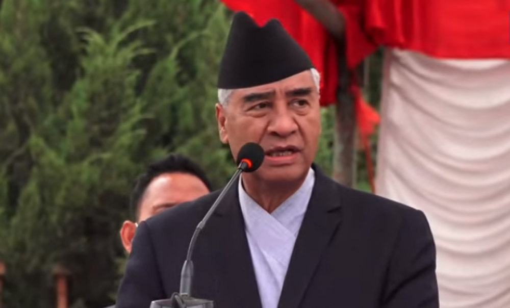 व्यापार घाटा कम गर्न सरकारको प्राथमिकताः प्रधानमन्त्री