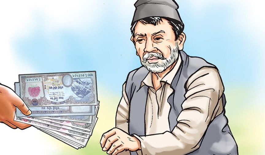 अब ६८ वर्षमै वृद्धा भत्ता पाइने