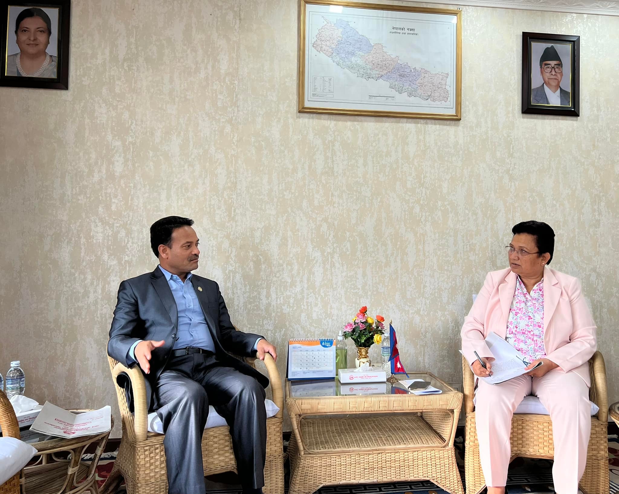 नरैनापुरको विषयमा मन्त्री अथकद्धारा उर्जा र कृषि मन्त्रीसँग छलफल, राहत प्याकेजको प्रस्ताव मन्त्रीपरिषदमा लैजान आग्रह