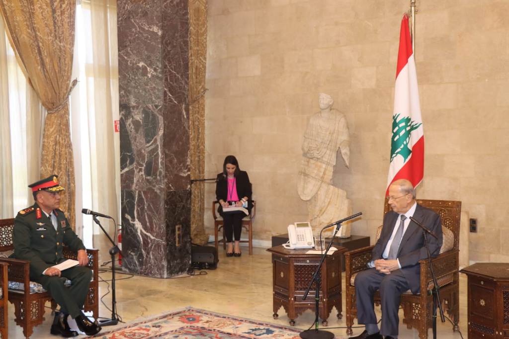 प्रधानसेनापति शर्मा लेवनानपछि सिरियाको भ्रमणमा, १३ गते अमेरिका जाने