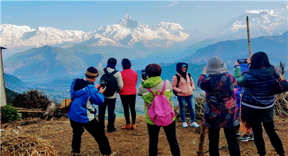 जनवरीमा भित्रिए ५५ हजार पर्यटक