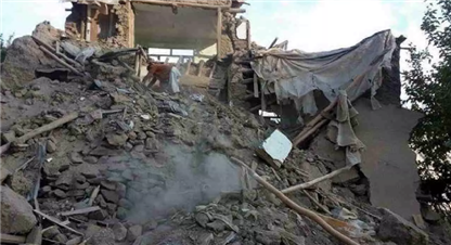 अफगानिस्तामा ६.१ म्यागनिच्युडको भूकम्प, कम्तीमा २८० जनाको मृत्यु