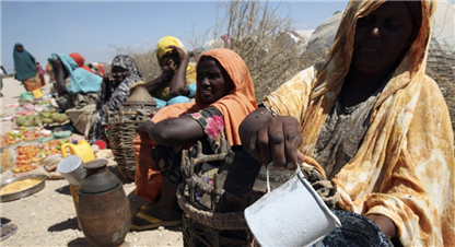 सोमालियामा खाद्यान्न अभाव भएका क्षेत्रमा राष्ट्रसङ्घीय एजेन्सीद्धारा उद्धार सुरु