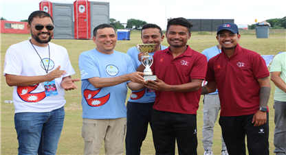 अमेरिकामा राष्ट्रिय क्रिकेट टोलीको तयारीका लागि आयोजित एनआरएनए युएसए कप सम्पन्न