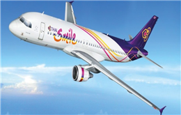 थाई स्माइल एयरवेजले सुरु ग¥यो बैंकक–काठमाडौँ सिधा उडान