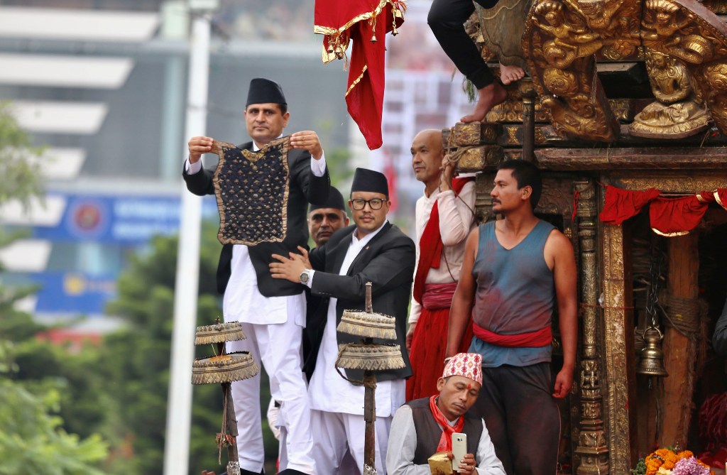 दुई वर्षपछि देखाइयो रातो मछिन्द्रनाथको भोटो...